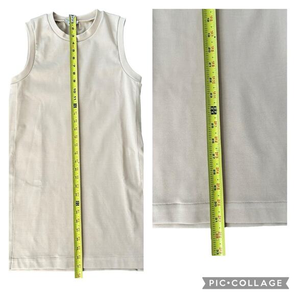 ESSE STUDIOS Split Tank Top Tunic US 8 /AU 12 Longline  Layering Minimalist NWT - Picture 8 of 10